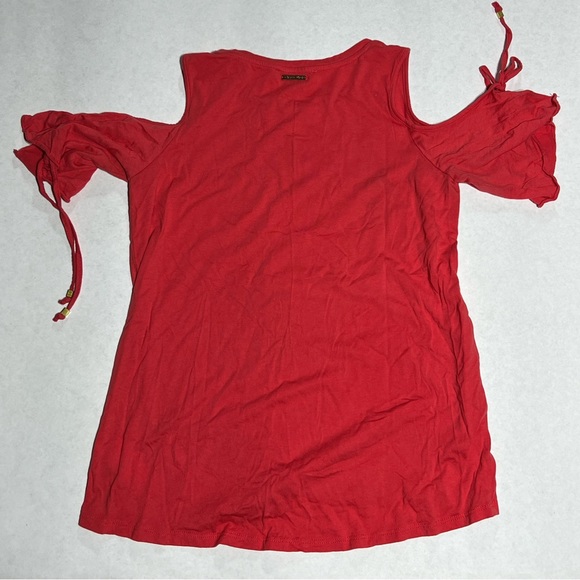 Michael Kors off the shoulder sleeve shirt size medium - Picture 2 of 4